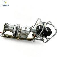 Máquina de Tracción de Cables con Cabrestante, Motor de Gasolina, Tirador de Cables para Construcción, Instalación Subterránea Rápida