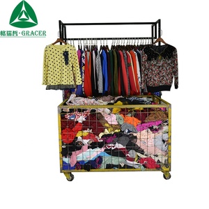 Ropa usada invierno camisetas de manga larga venta al por mayor barata Corea camiseta Casual para mujeres adultos bebé ropa de invierno Indonesia - Product Image 5