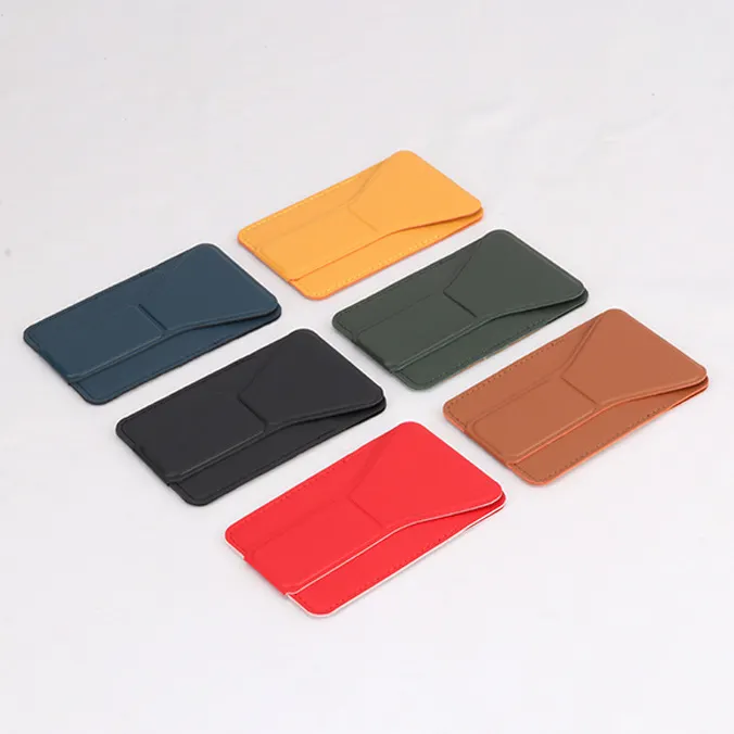 Slim Fit Leather Detachable Stick on Magnetic Kickstand Wallet for iPhone 13 14 Pro Magsafe Card Holder Pocket