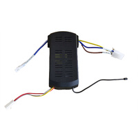 Convertisseur de fréquence Conversion ventilateur de plafond Kit de télécommande lumière haute tension Variable 6 vitesses contrôleur de récepteur à distance