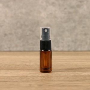 Botella Cuadrada de Vidrio con Tapa de Mármol, Color Té, Anti-reflejante, para Lociones Cosméticas, 10 ml, Portátil, con Gotero, Muestra de Prueba - Product Image 2