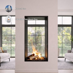 <span class=keywords><strong>Cheminée</strong></span> à gaz encastrée MEISU.CH personnalisable avec support flottant, <span class=keywords><strong>pour</strong></span> intérieur, à combustion gazeuse, design moderne et luxueux, avec armoire en verre – <span class=keywords><strong>Prix</strong></span> compétitifs - Product Image 1