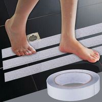 Bande antidérapante 3M 220 transparente pour salle de bain, baignoire, sol en marbre, escalier