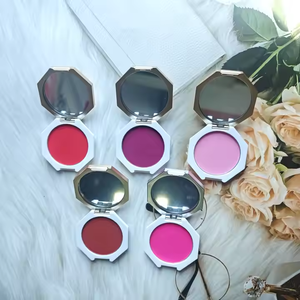 Etiqueta privada de alta calidad Blush Makeup Impermeable Vegetariano High Tint Blush <span class=keywords><strong>Palette</strong></span> - Product Image 6