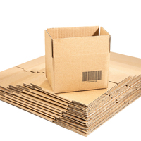 Caja de envío de cartón corrugado personalizada de fábrica Tengen, cajas grandes de almacenamiento de embalaje, caja de zapatos de ropa para hombres, se acepta