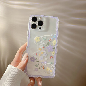 เคสซิลิโคนกันคลื่นกันรอยขีดข่วนสำหรับ11/12/13/14 Pro max/ xr/xs max/<span class=keywords><strong>se</strong></span> <span class=keywords><strong>2022</strong></span>/2020/7/8 PLUS/MINI ดีไซน์การ์ตูน - Product Image 3