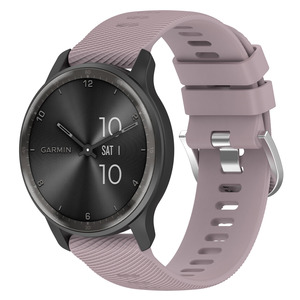 Correa de Repuesto de Silicona de Liberación Rápida de 18 mm/20 mm/22 mm para Relojes <span class=keywords><strong>Garmin</strong></span> Forerunner 255/255S/265/645/<span class=keywords><strong>Venu</strong></span> <span class=keywords><strong>2S</strong></span>/Vivoactive 4 - Product Image 3