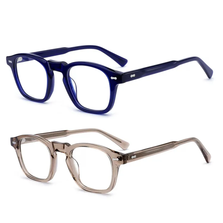 Venta caliente Gafas de acetato Gafas ópticas de alta calidad Moda para hombre Monturas de acetato Gafas para leer