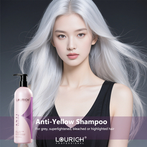 Champú LOURICH Anti-Amarillo para Cabello Rubio, 500ml, para Cabello Decolorado y con Mechas - Product Image 4