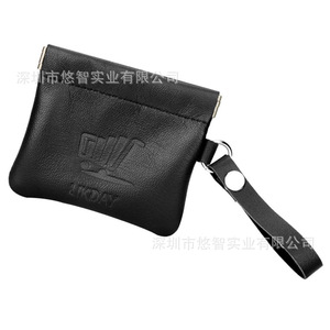 <b>Coin</b> purse/earphone organizer <b>bag</b>, PU leather, custom logo, creative handle, square mini <b>bag</b> - Product Image 4