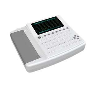 JZ-TEC1201 12 납 Ekg Eg 기계 심장 혈관 Eg <span class=keywords><strong>ECG</strong></span> 기계 심장 건강을위한 수의학 모니터링 장치 - Product Image 3