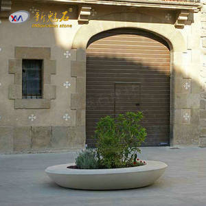 Nuevo Macetero de Cemento para Exteriores XMS006, Contenedor para Plantas de Parque, Resistente a la Corrosión, Materiales de Construcción de Piedra - Product Image 2