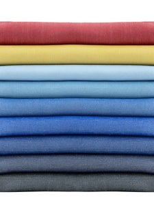Washed <b>Denim</b> Fabric Tencel-Like Thin Cotton Cloth For Summer Shirts Pants Skirts Anti-Mosquito Trousers Garment <b>Material</b> - Product Image 1