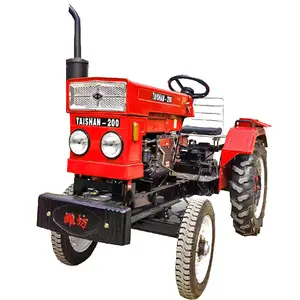 18-35hp 2wd Mini tek silindirli tarım traktörleri bahçe kompakt traktör