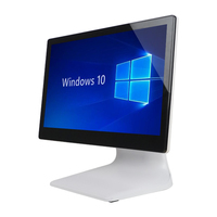 Ordinateur POS tout-en-un 15,6/18,5 pouces, coque en alliage d'aluminium, écran tactile, système de caisse enregistreuse Windows, système de point de vente