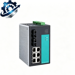 Good Selling EDS-608 DIN Rail <b>Switch</b> with Web/CLI/Telnet <b>Remote</b> Management Ready to Ship - Product Image 2