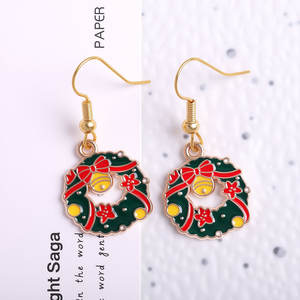 Mori femme élégant doux nouveau Design frais tulipe huile gouttes boucles d'oreilles usine en gros petits bijoux frais boucles d'oreilles pendantes - Product Image 6