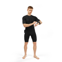 Bester Ganzkörper-Fitnessanzug für Männer EMS-Anzug mit 20 Elektroden Atmungsaktives Gewebe