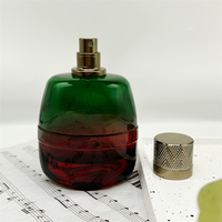 Envases Cosméticos: Botellas de Perfume Personalizadas de 110 ml, Forma Plana, Color Degradado, con Atomizador