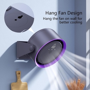 Five Speed Wind USB Charging Desktop Fan Battery Powered Household Use Hotel <b>Plastic</b> Air Cooling <b>Table</b> Punch-free Hanging Fan - Product Image 5