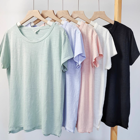 Wholesale Rustic Color Hemp T-Shirts - Sustainable & Stylish