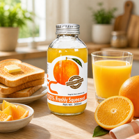 Lotlong Factory Direct Zoete Lekkere Commerciële Fruitdrank Natuurlijk Sinaasappelsap voor Supermarkt Detailhandel
