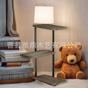 Estante de Pared de Madera y Hierro de 3 Niveles, Estante de Almacenamiento para Baño, Estantes Multiusos Duraderos - Product Image 2