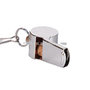 <span class=keywords><strong>Apito</strong></span> sifflet de survie d'urgence argent sifflet en métal bon marché en vrac emballé - Product Image 5