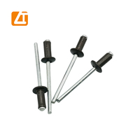 Personnaliser le type ouvert tête de dôme couleur en aluminium peint rivets aveugles en acier prix de rivet pop
