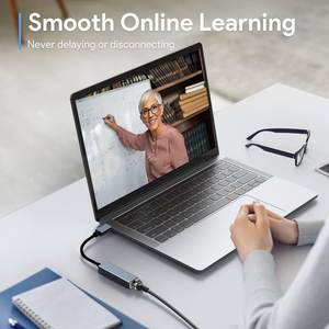 Điện thoại di động máy tính xách tay máy tính bảng PVC Áo khoác nylon bện dây 3A nhanh Sạc Cáp Adapter USB Type-C <span class=keywords><strong>Ethernet</strong></span> RJ45 connecter - Product Image 6