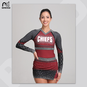ชุดเชียร์ลีดเดอร์สวยงามสำหรับขายส่ง ปี 2026 ชุดแสดงสำหรับสาวๆ ชุดยูนิฟอร์มเชียร์ลีดเดอร์ - Product Image 1