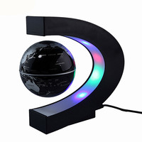 Vente chaude Creative cadeaux dispositif d'affichage boules de lévitation flottant led éclairage lampe veilleuse magnétique lévitation globe