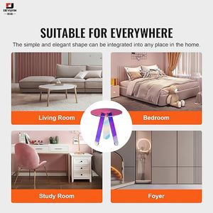 <span class=keywords><strong>Table</strong></span> basse <span class=keywords><strong>de</strong></span> chevet <span class=keywords><strong>en</strong></span> acrylique transparent moderne <span class=keywords><strong>Table</strong></span> d'appoint <span class=keywords><strong>en</strong></span> acrylique pour salon chambre à coucher décor à la maison - Product Image 5