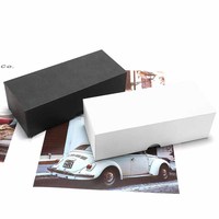 2022 Offre Spéciale Noir Couleur Papier Carton De Luxe Logo Personnalisé Lunettes De Soleil Boîte D'emballage