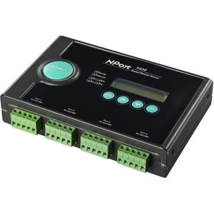 Módulo de E/S Ethernet Industrial Moxa NPort 5430I, Servidor de Dispositivos Seriales RS-232/485 de 4 Puertos - Product Image 1