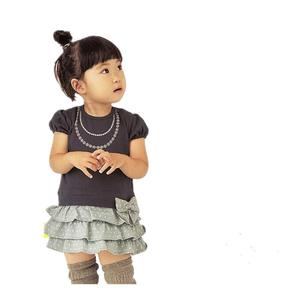 Ropa Infantil al por Mayor, Vestidos Elegantes de Manga Corta con Diseño de Falda para Niñas de 2 a 6 Años de China - Product Image 1