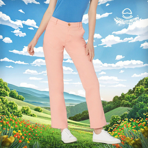 Pantalones Cargo Largos de Color Sólido para Mujer, Spandex y Algodón, Antiestáticos, de Secado Rápido, Transpirables, Ecológicos, Casuales de Primavera - Product Image 3