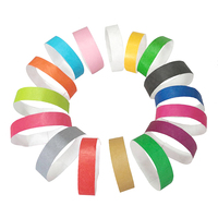 Prix de gros Bracelets en papier Festival Bracelet en papier Tyvek étanche avec logo imprimé personnalisé