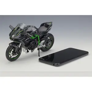 1:12 Fahrzeuge Modell H2R Ninja Motorrad rennen Motorrads ammlung Intelligentes Spielzeug auto Druckguss