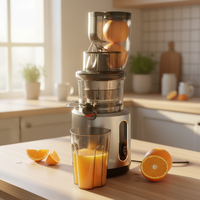 RVS commerciële elektrische slowjuicer voor fruit, citrus en sinaasappelsap