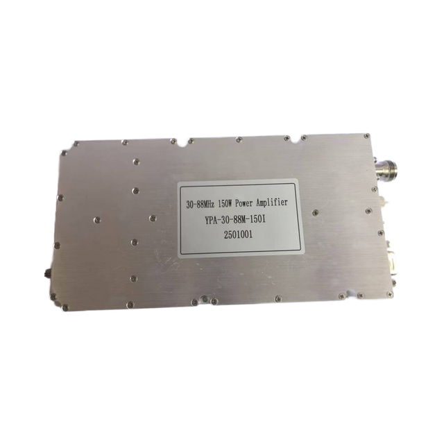 150W PA Module 30-88MHz RF Power Amplifier for Signals Communication Radar Navigation Anti-Drones NFC Modules Accessories