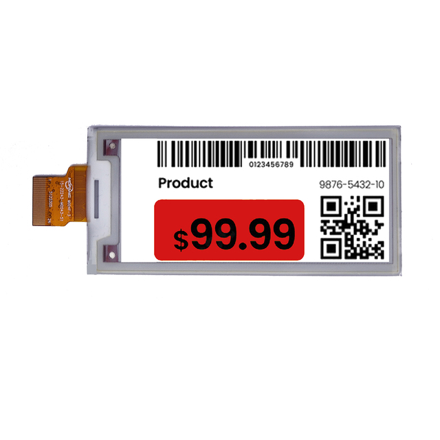 2.9 inch 296x128 Eink Epaper EPD Display Electronic Paper Small E Ink Display Screen Epd Color Custom Paper E Ink Display Screen