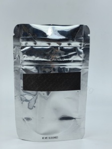 Tùy chỉnh in thực phẩm nhỏ bao bì nhựa ăn được kẹo Cookie <span class=keywords><strong>Ziplock</strong></span> nhiều lớp nhôm lá mùi bằng chứng 3.5g Túi Mylar Đen - Product Image 3