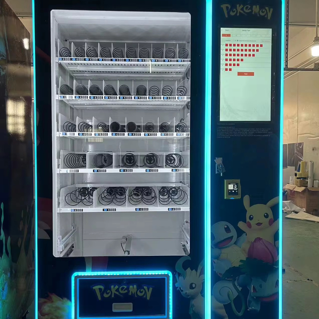 Wholesale ZhongDa Smart Elevator Vending Machine 22-inch Touchscreen SPCC Material Mall Use SDK Function Multiple Payment