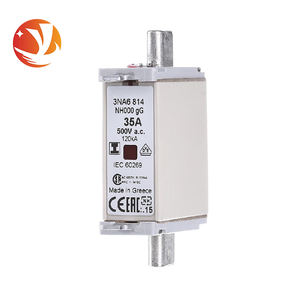 ฟิวส์ HRC แรงดันต่ำ SIEMENS 3NA6 814 3NA6814 ของแท้ใหม่เอี่ยม พร้อม PLC Programmable Controller 16 I/O และ 110V - Product Image 1