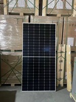 Alecter APH-P64 Innovador Panel Solar Monocristalino de Silicio Totalmente Negro de 450W-500W con Certificación TUV, Cargador con Más del 21% de Eficiencia para Emergencias