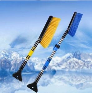 Nouvelle pelle multifonctionnelle télescopique, grattoir de voiture, brosse à neige d'hiver, outil de déneigement, logo personnalisé - Product Image 3