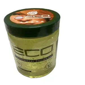 Factory price ECO style gel olive oil styling gel support OEM/ODM 473ml ECO gel