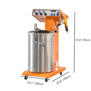 Nouvelle machine de revêtement électrostatique en poudre Ailin avec pompe et <span class=keywords><strong>pistolet</strong></span> manuel pour jantes en acier, réduisant les pertes de poudre - Product Image 3