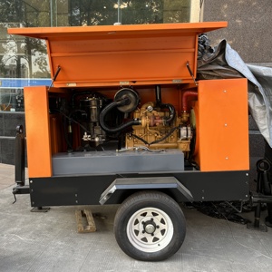 Airkingcompressor 11bar 11m3/Min 78kW <span class=keywords><strong>Diesel</strong></span> Mobiler Luftkompressor Dieselmotor-Betriebener Luftkompressor - Product Image 2